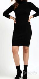 Calvin Klein Donna Abito in Maglia Woven Label
