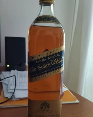 Bottiglia Johnnie Walker vintage