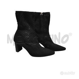 STIVALETTI DONNA ZARA NERI PIZZO