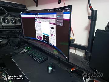 Monitor gaming lg ultragear OLED 240hz 3440x1440 