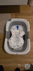 Vaschetta bagnetto neonato pieghevole