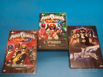 lotto DVD Power Rangers 