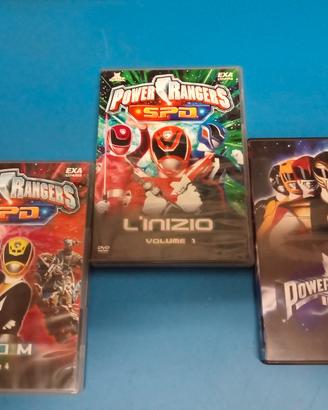 lotto DVD Power Rangers 