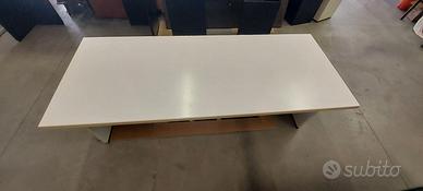 Scrivania ufficio color Avorio Tecno 200x80x75h