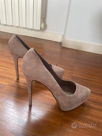 Décolleté le Silla beige 