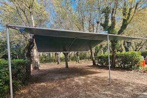 Copertura, tensostruttura, Gazebo 8x8