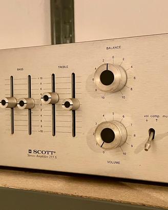 Amplificatore integrato scott 255s