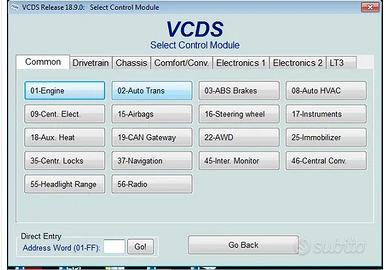 DIAGNOSI CODIFICHE AUDI VW SEAT SKODA
