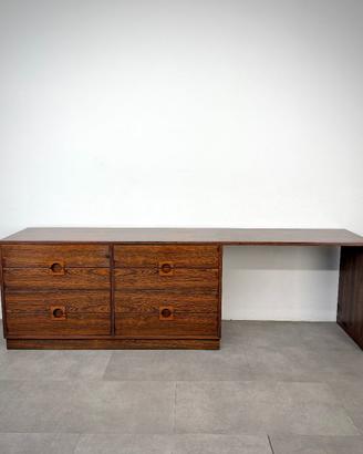 Cassettiera anni ’60 stile scandinavo (201x45 62h