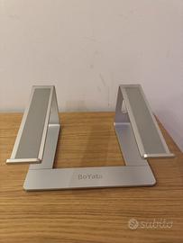 Supporto laptop alluminio stand pc portatile