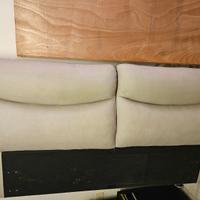 Testiera letto matrimoniale imbottita