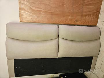 Testiera letto matrimoniale imbottita