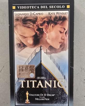 Vhs Titanic con Leonardo Di Caprio