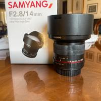 Samyang F 2.8 14mm (canon)