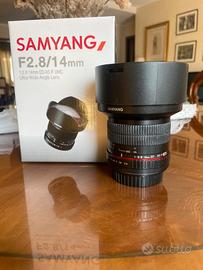 Samyang F 2.8 14mm (canon)