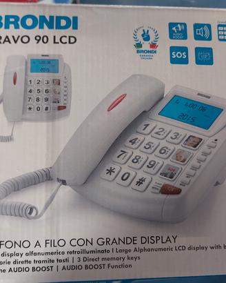 BRONDI TELEFONO FISSO PER ANZIANI