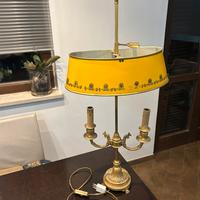 Lampada Bouillotte vintage stile Impero - Paralume