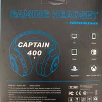 Cuffie gaming Captain 400