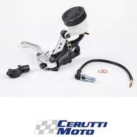 POMPA FRENO BRAKING RADIALE LEVA SILVER ø19