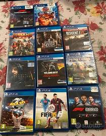 Lotto 11 giochi per PS4