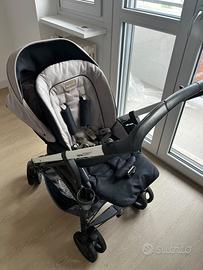 Passefgino trio Inglesina Zippy Pro colore beige
