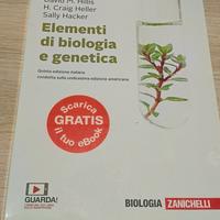 Libro "elementi di biologia e genetica"