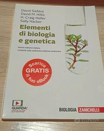 Libro "elementi di biologia e genetica"