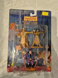 Set 3 action figure Pocahontas Disney
