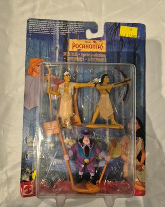 Set 3 action figure Pocahontas Disney