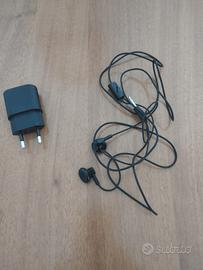 Auricolari e caricabatteria