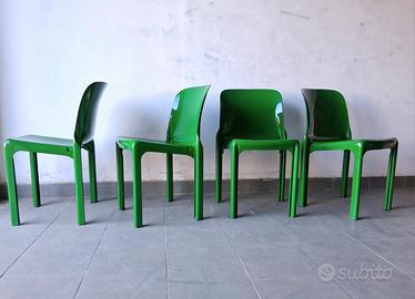 Sedie ARTEMIDE Vico Magistretti anni 70