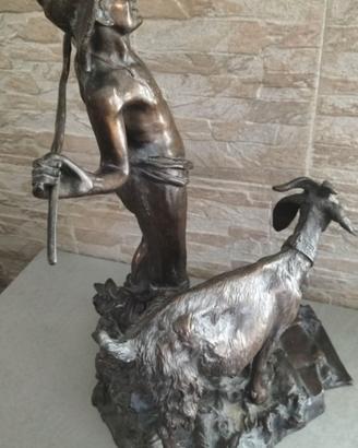 Statua in bronzo  xx secolo