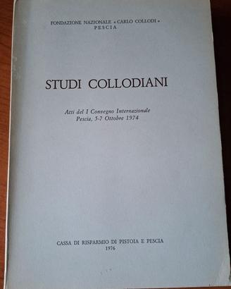 Studi Collodiani atti I convegno Ottobre 1974