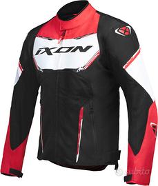 giacca Ixon STRIKER AIR WP UOMO nero BIANCO ROSSO