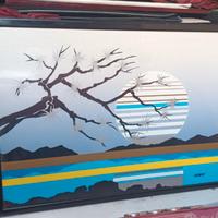 3 Quadri vintage stile contemporaneo