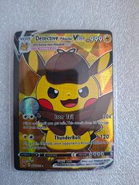 Pokémon Pikachu Cosplay Holo Card: Detective