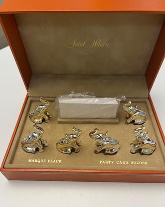Saint Hilaire Paris – Set 6 Elefanti Porta Bigliet