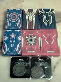 Lotto moneta cinema Wakanda Forever+carte Marvel