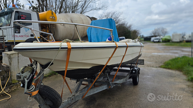 Barca Capelli + motore Yamaha 700 + carrello