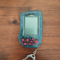 Videogioco con tetris, portachiavi