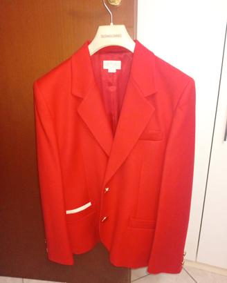 giacca rossa elegante 