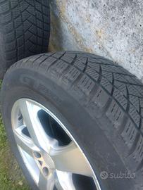 Treno ruote invernali.