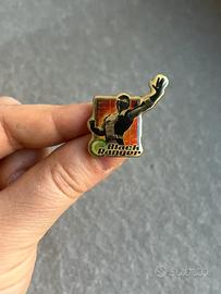 Spilla smaltata Black Ranger Power Rangers Bandai