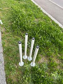 Titolo: Gambe tavolo IKEA ADILS bianche (4 pezzi)