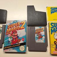 Giochi nintendo NES (Super Mario bros 2 e 3, Metal