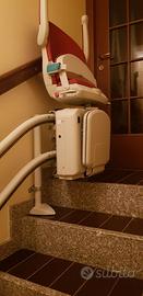 Montascale per disabili funzionante