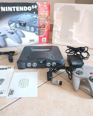 Nintendo 64, controller, scatola