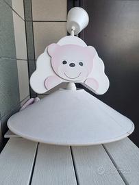 Lampadario Azur per bimba ad orsetto