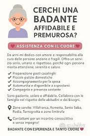 badante pulizie domestiche baby Sitter 