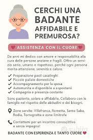 badante pulizie domestiche baby Sitter 